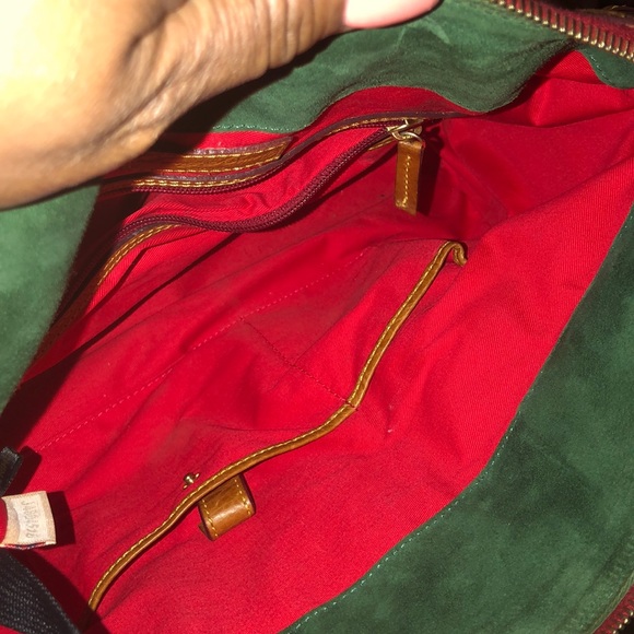 Donney & Bourke Large Florentine Leather Satchel - Picture 7 of 7